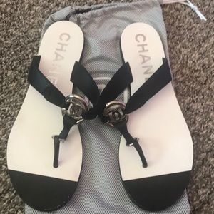 Authentic Chanel sandals